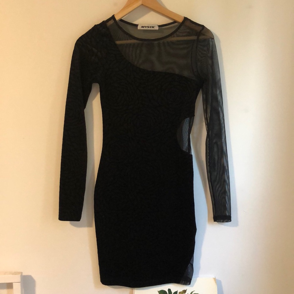 Velvet & Mesh Urban Outfitters Dress